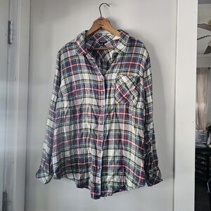 Torrid Flannel Plaid Shirt Size 2 X plus Size 18/20